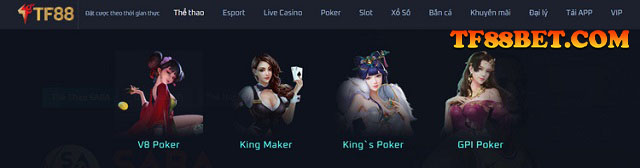 Poker tại TF88