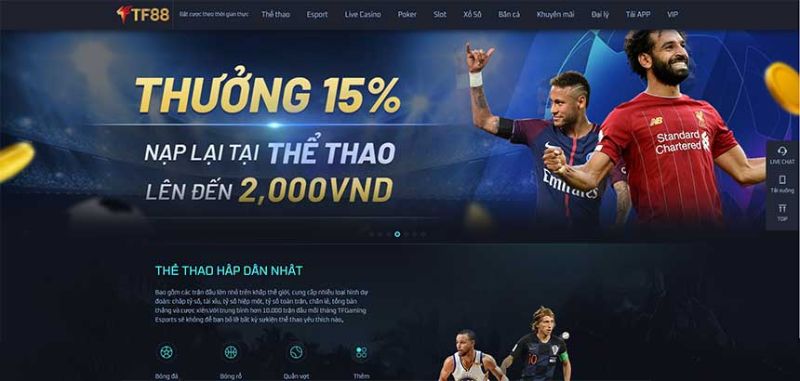 Tận hưởng những ưu đãi tuyệt vời với chương trình khuyến mãi TF88bet