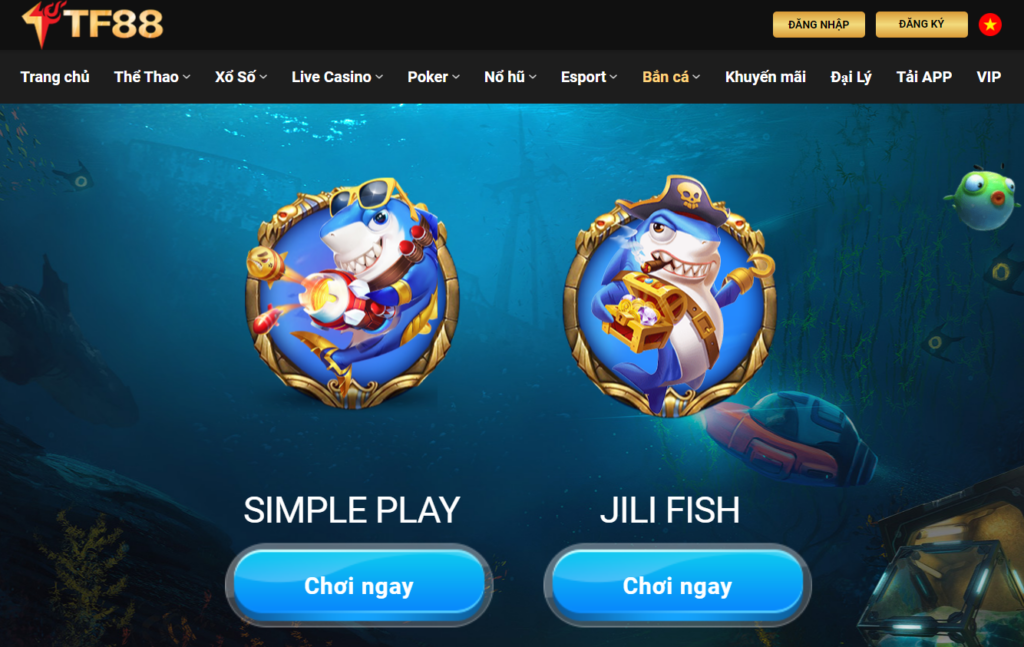 Bắn cá TF88bet - Nơi giới trẻ thích thú khám phá và trải nghiệm game bắn cá đỉnh cao